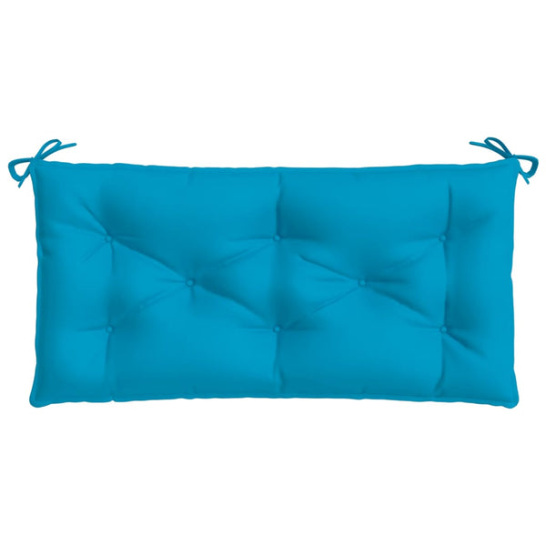 Gartenbank Auflagen Hellblau 100x50 cm 2er Set