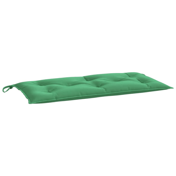 Gartenbank Auflagen Grün 100x50 cm, 2er Set