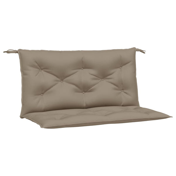 Gartenbank Auflagen Taupe 100x50 cm, 2er Set