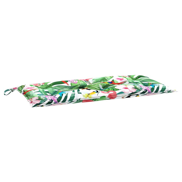 Gartenbank Auflagen 2er Set Mehrfarbig 100x50x7cm
