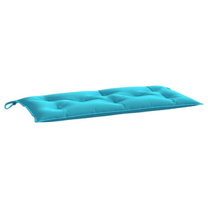 Türkise Gartenbank Auflagen 2er Set 100x50cm