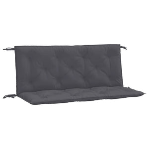 Gartenbank Auflagen Anthrazit 120x50 cm, 2er Set