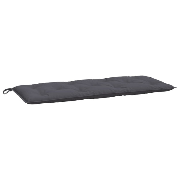 Gartenbank Auflagen Anthrazit 120x50 cm, 2er Set