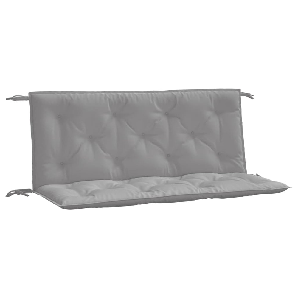 Gartenbank Auflagen Grau 120x50 cm, 2er Set