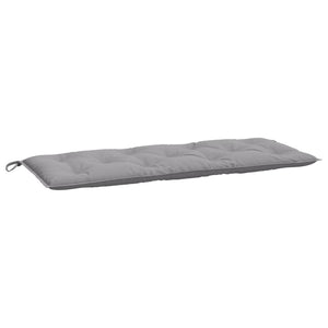 Gartenbank Auflagen Grau 120x50 cm, 2er Set