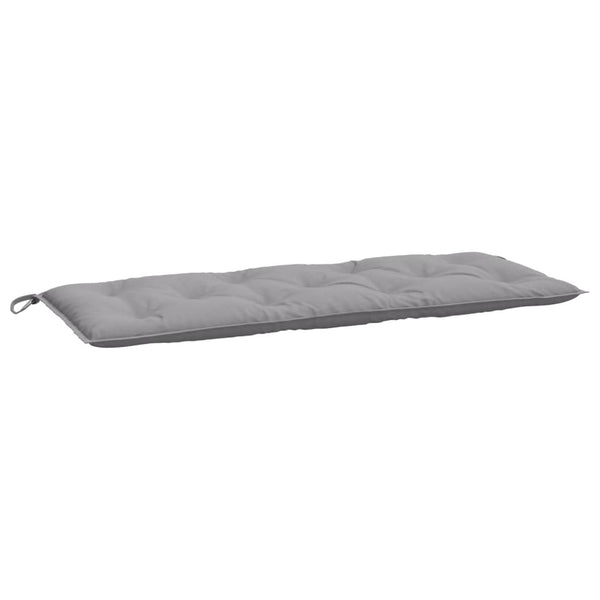 Gartenbank Auflagen Grau 120x50 cm, 2er Set