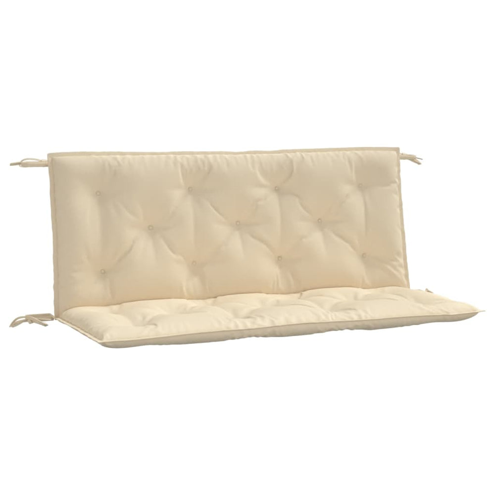 Gartenbank Auflagen Beige 120x50 cm, 2er Set