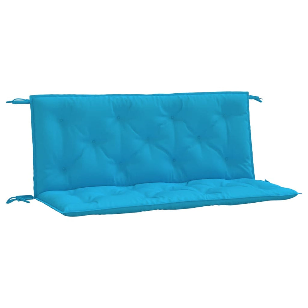 Gartenbank Auflagen Hellblau 120x50 cm 2er Set