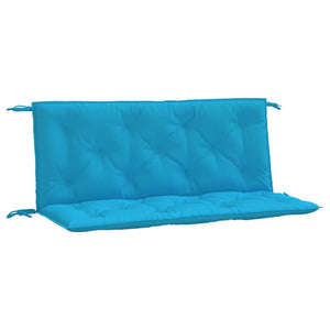 Gartenbank Auflagen Hellblau 120x50 cm 2er Set