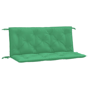 Gartenbank Auflagen Grün 120x50 cm 2er Set