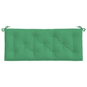 Gartenbank Auflagen Grün 120x50 cm 2er Set