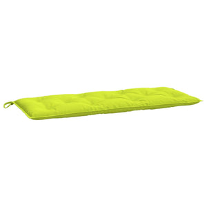 Gartenbank Auflagen Knallgrün 120x50cm 2er Set