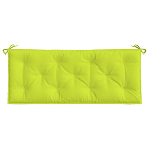 Gartenbank Auflagen Knallgrün 120x50cm 2er Set