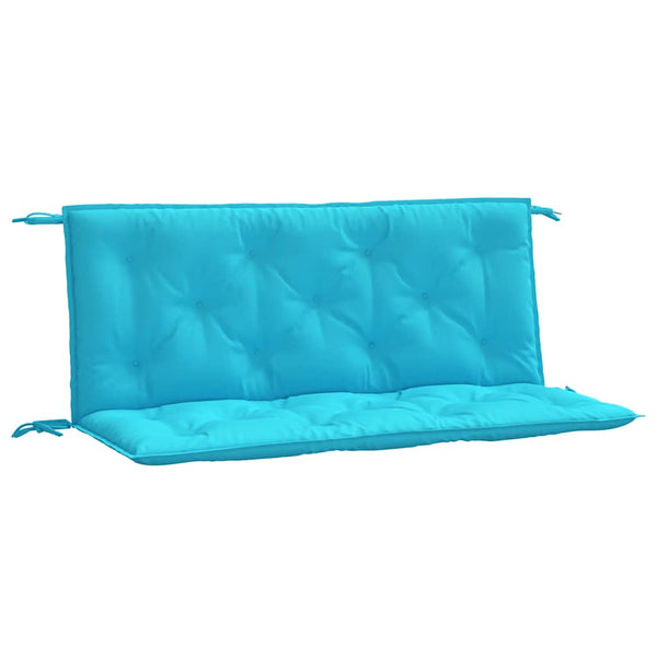 Türkise Gartenbank Auflagen 120x50 cm, 2er Set