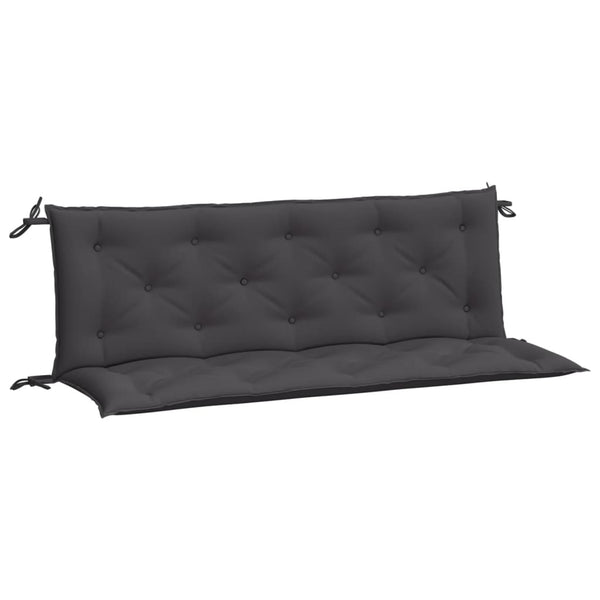 Gartenbank Auflagen Anthrazit 150 cm, 2er Set