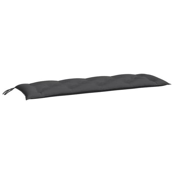Gartenbank Auflagen Anthrazit 150 cm, 2er Set