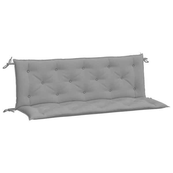 Gartenbank Auflagen Grau 150x50 cm, 2er Set