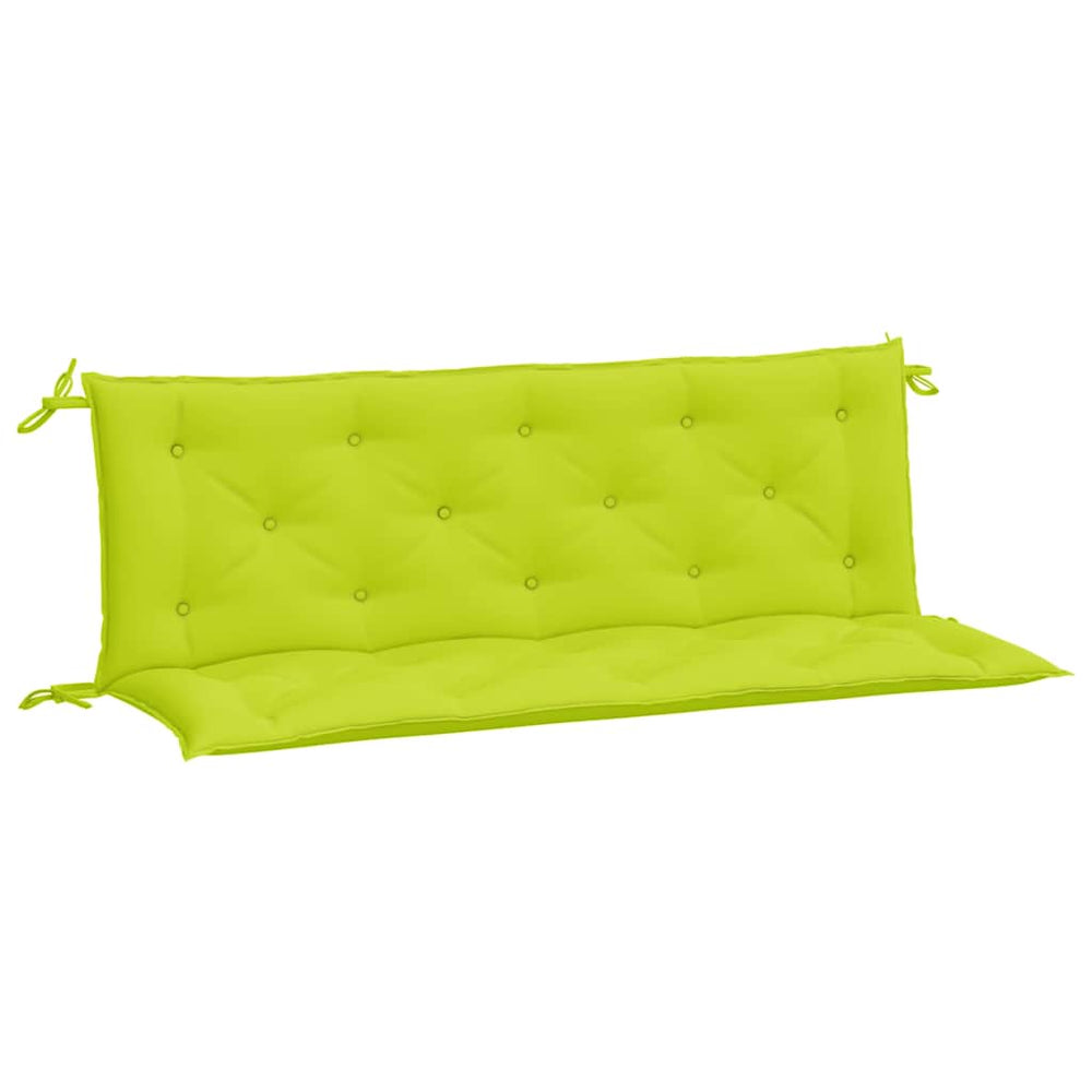 Gartenbank Auflagen 2er Set Knallgrün 150 cm