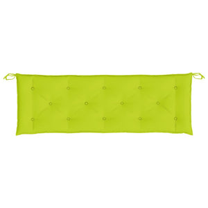 Gartenbank Auflagen 2er Set Knallgrün 150 cm