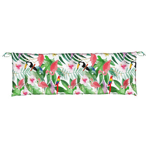 Gartenbank Auflagen Mehrfarbig 150x50cm 2er Set