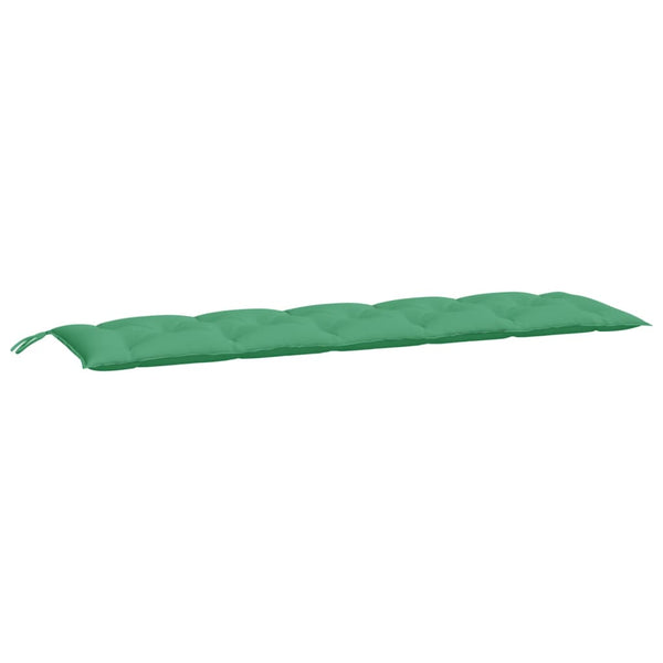 Gartenbank Auflagen Grün 180 cm, 2er-Set