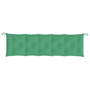 Gartenbank Auflagen Grün 180 cm, 2er-Set