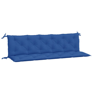 Blaue Gartenbank Auflagen 180 cm, 2er-Set