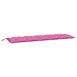 Gartenbankauflagen 2er Set Rosa