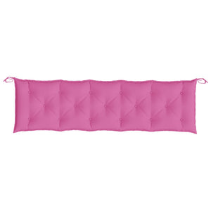 Gartenbankauflagen 2er Set Rosa
