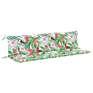 Gartenbank Auflagen 2er Set Mehrfarbig 200 cm