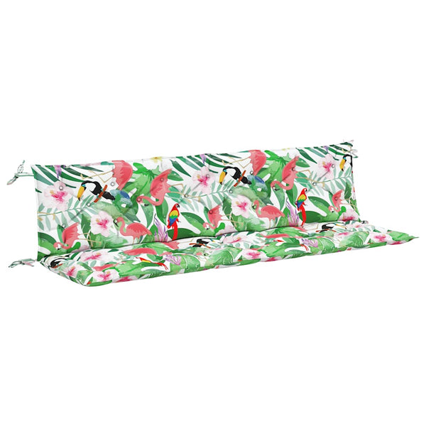 Gartenbank Auflagen 2er Set Mehrfarbig 200 cm