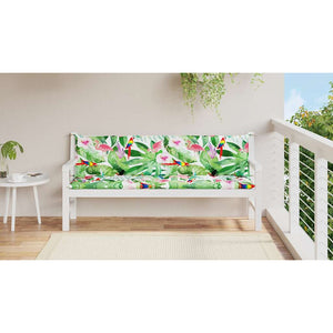 Gartenbank Auflagen 2er Set Mehrfarbig 200 cm