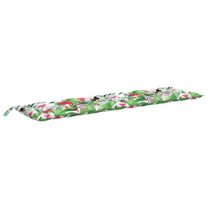Gartenbank Auflagen 2er Set Mehrfarbig 200 cm