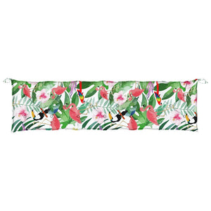 Gartenbank Auflagen 2er Set Mehrfarbig 200 cm