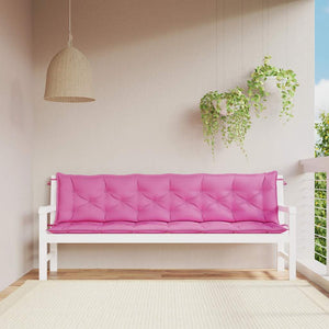 Gartenbank Auflagen Rosa 2er Set