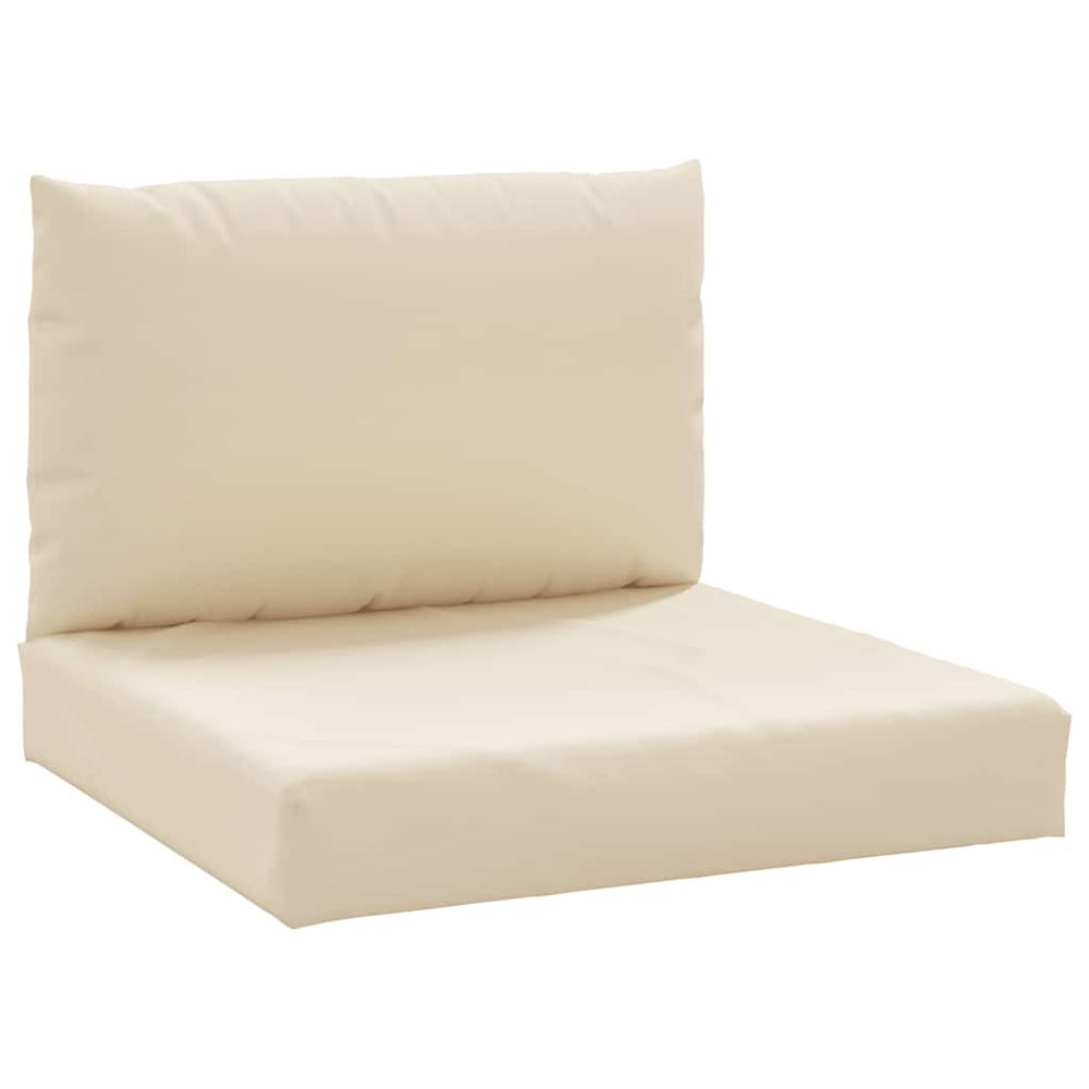 Beige Palettenkissen 2er Set Oxford