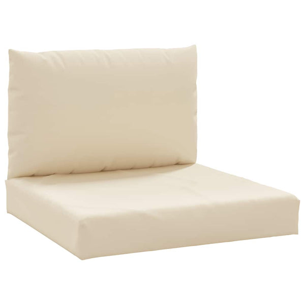 Beige Palettenkissen 2er Set Oxford