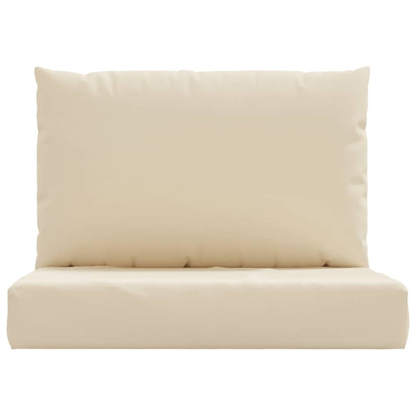 Beige Palettenkissen 2er Set Oxford