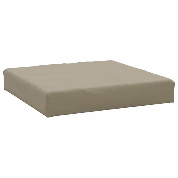 Palettenkissen 2er Set Taupe Oxford
