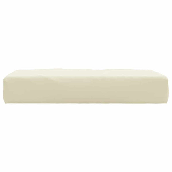 Palettenkissen Creme 60x60 cm Oxford