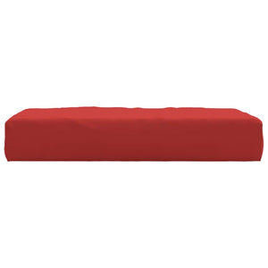 Rotes Palettenkissen 60x60 cm