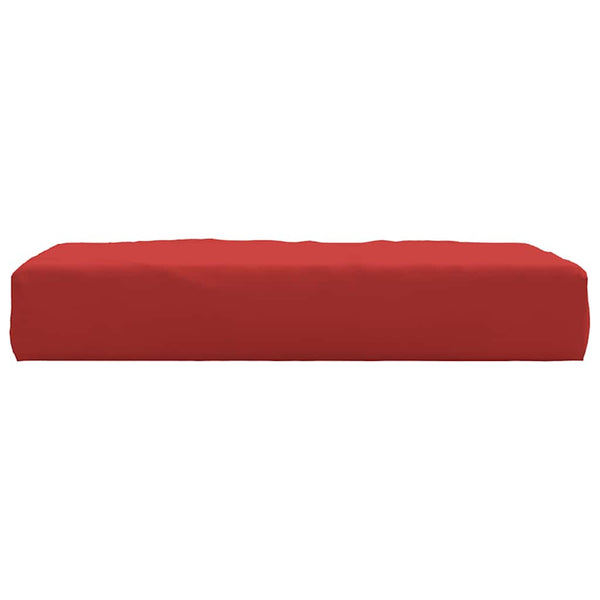 Rotes Palettenkissen 60x60 cm