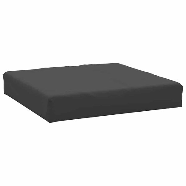 Schwarzes Palettenkissen 60x60 cm Oxford-Gewebe