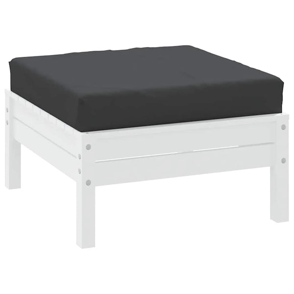 Schwarzes Palettenkissen 60x60 cm Oxford-Gewebe