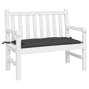 Gartenbank Auflage Schwarz 110x50 cm