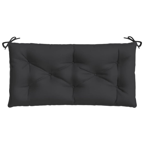 Gartenbank Auflage Schwarz 110x50 cm