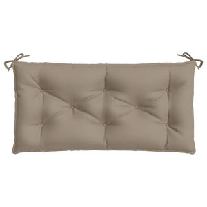 Gartenbank Auflage Taupe 110x50 cm