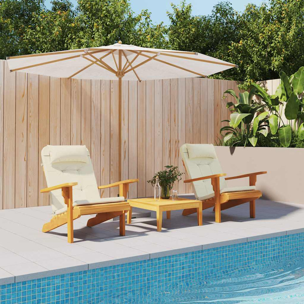 Adirondack Stuhlkissen 2er Set Creme