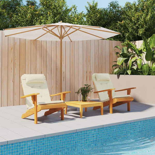 Adirondack Stuhlkissen 2er Set Creme