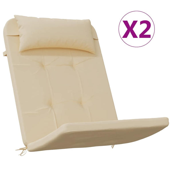 Adirondack Auflagen 2er-Set Beige